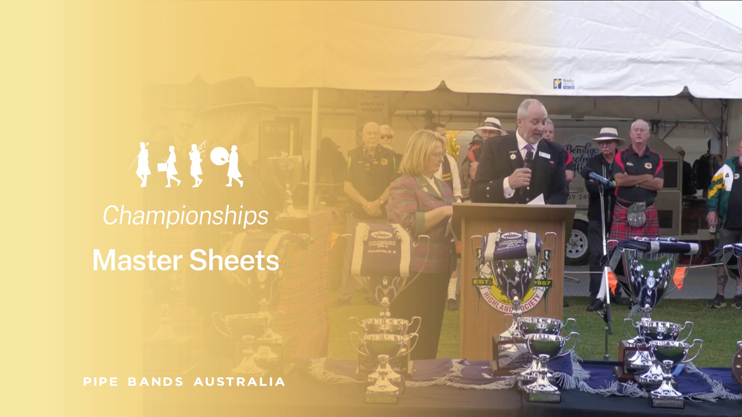 2024 Australian Pipe Band Championships Master Sheets Pipe Bands